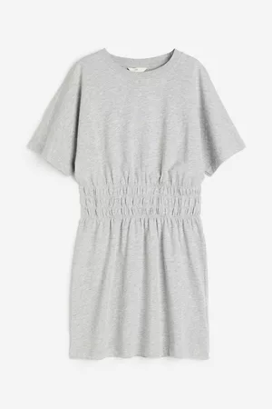 H&M Women Dresses - Smock-waisted T-shirt dress