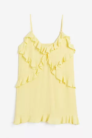 H&M Flounce-detail mini dress
