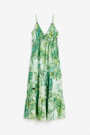 H&M Drawstring-detail maxi dress