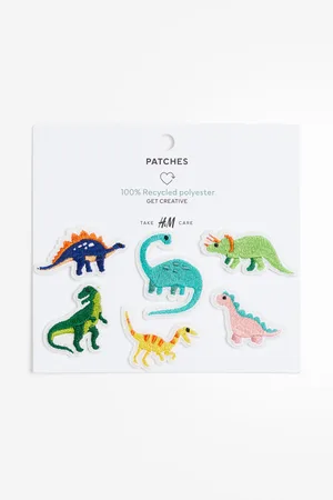 H&M 6-pack mini iron-on patches