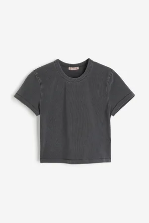 H&M Washed-look loungewear T-shirt