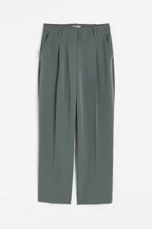 H&M High-waisted tailored trousers