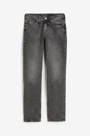 H&M Curvy Fit Straight Regular Jeans