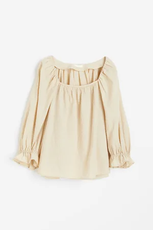 Blouses - Beige - women - 150 products | FASHIOLA.in