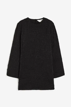 H&M Textured-weave dress