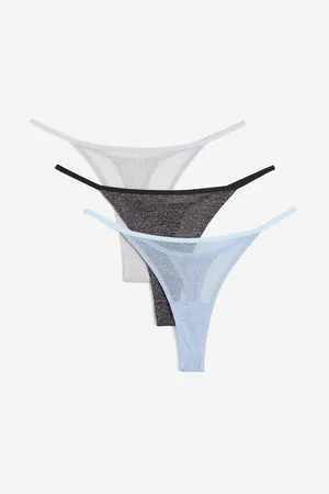Cotton Thong Underwear (3-Pack)