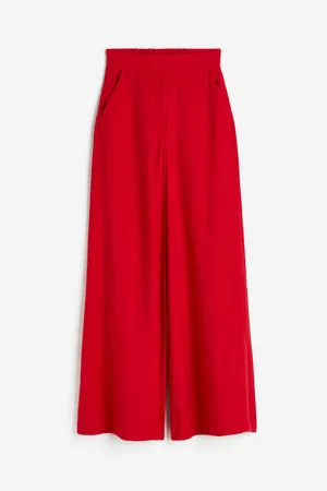 H&M Wide twill trousers