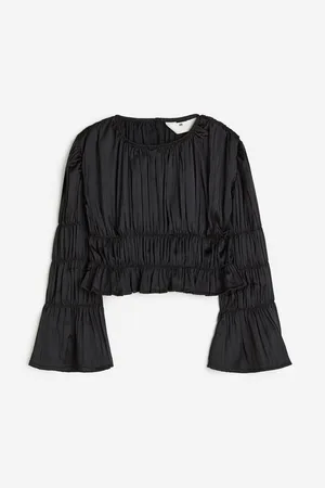 H&M Plissé blouse