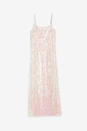 H&M Sequined slip dress