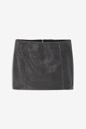 H&M Shiny mini skirt