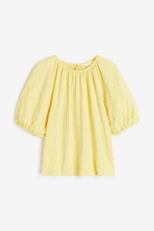 H&M Textured-weave top