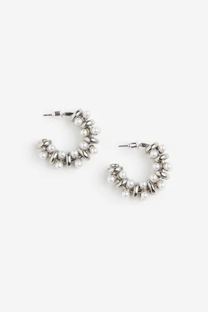 silver hoop earrings | $5 | Costumes for sale | Flickr