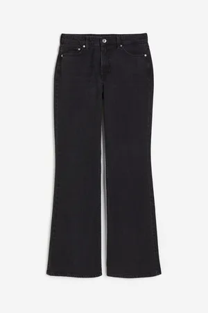 H&M Curvy Fit Bootcut High Jeans