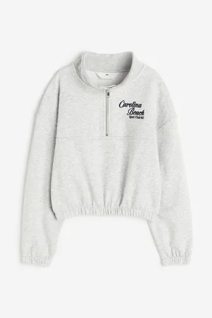 H&M Oversized zip-top sweatshirt