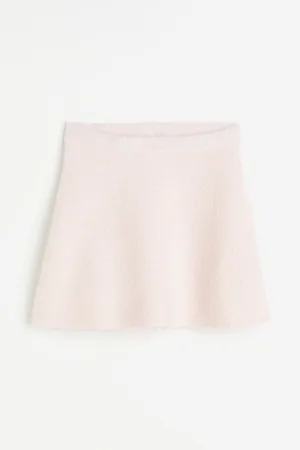 H&M A-line knitted mini skirt