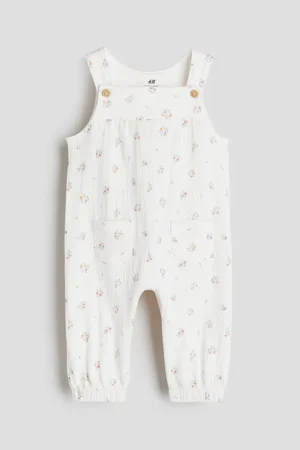 H and m outlet baby dungarees