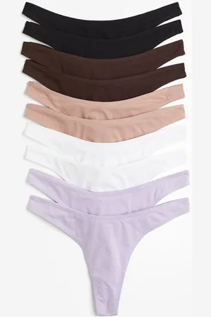 10-pack Lace Thong Briefs
