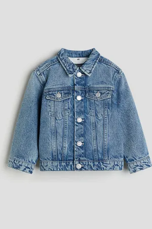 H&M H&M Casual Button Up Denim Jacket Womens Size 2 Blue | Grailed