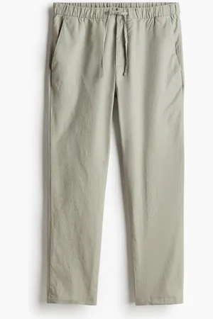 H&M Divided Black and White Striped Pants Skze Medium Flowy Wide Leg  POCKETS! | eBay