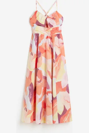 H&M Gathered-waist maxi dress