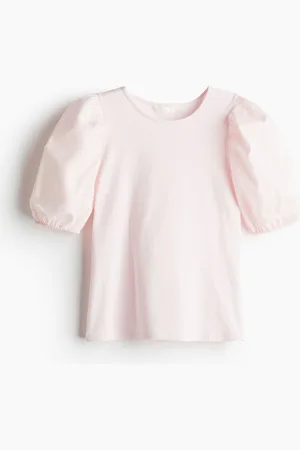 H&M Puff-sleeved top