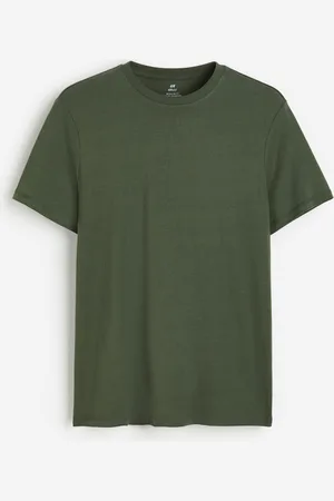 H and m muscle fit hot sale t shirt