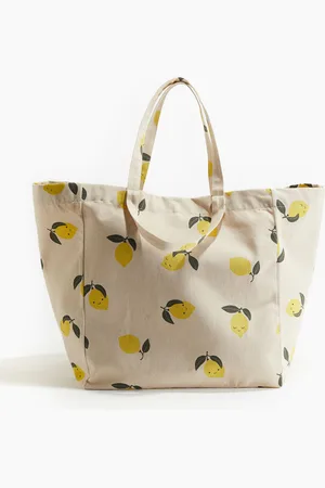 H&M Patterned beach bag