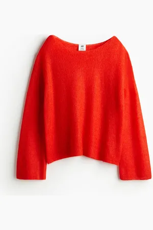 H&M Sheer mohair-blend jumper
