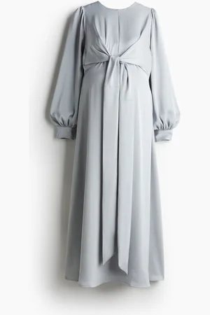 H&M MAMA Satin dress