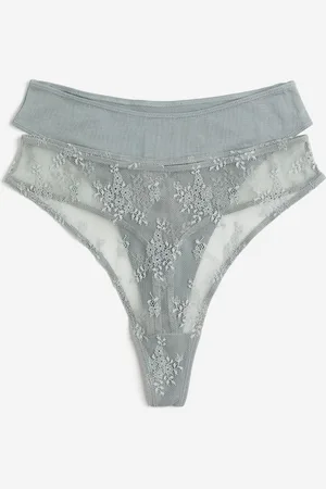 Buy H&M 2-pack lace hipster briefs 2024 Online
