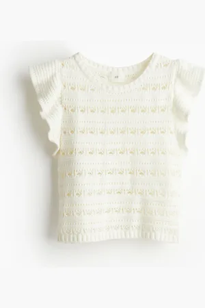 H&M Pointelle-knit top