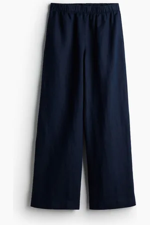 H&M Wide linen trousers