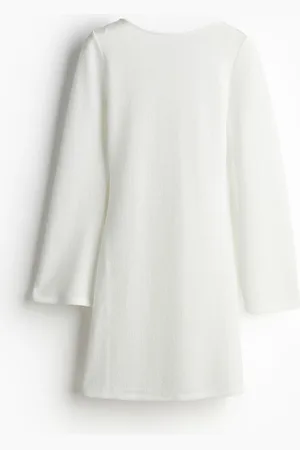 H&M Open-back knitted dress