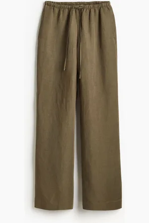 H&M Linen-blend trousers