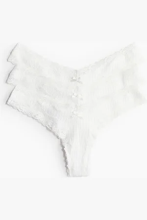 H&M 3-pack cotton Brazilian briefs