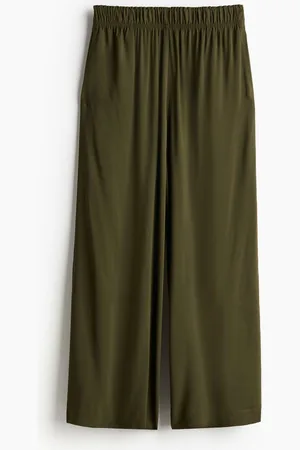 H&M Cropped pull-on trousers