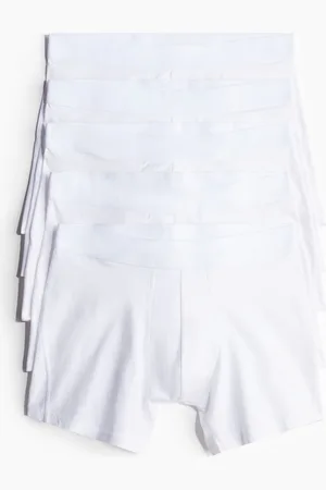 H&M 5-pack mid trunks with Lycra®