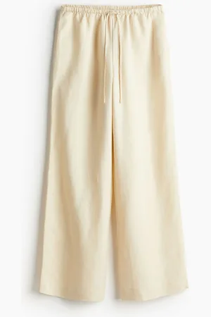 H&M Linen-blend trousers