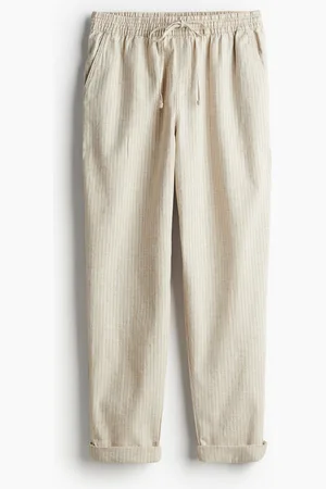 H&M Linen-blend joggers