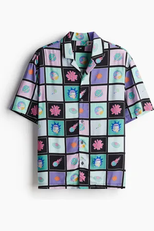 H&M Loose Fit Printed resort shirt