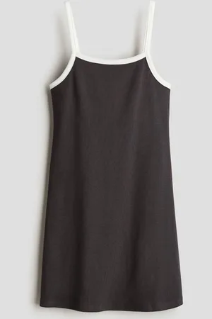 H&M Cotton jersey strappy dress