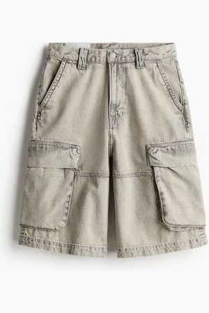 H&M Loose Denim cargo shorts