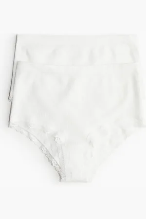 H&M 2-pack Seamless Shortie briefs