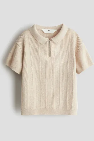 H&M Knitted polo shirt