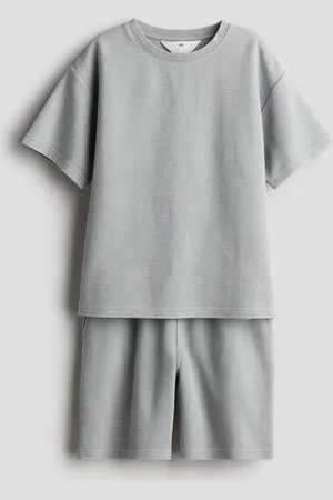 H&M 2-piece waffled cotton set
