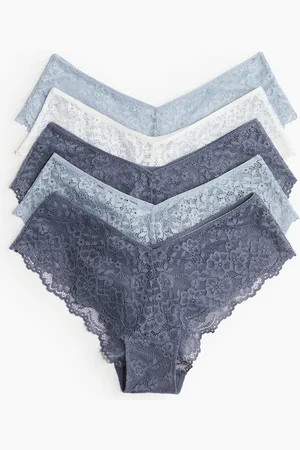 H&M 5-pack lace hipster briefs