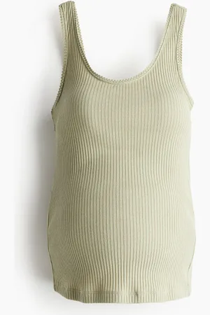 H&M MAMA Ribbed vest top