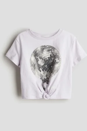 H&M Knot-detail T-shirt