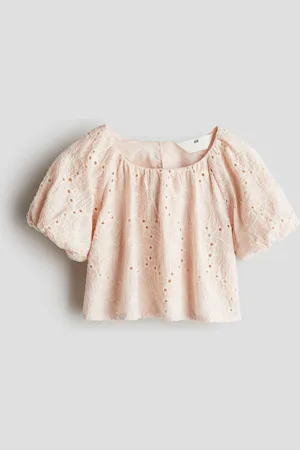 H&M Broderie anglaise blouse