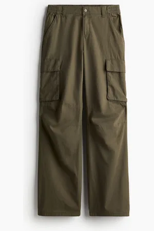 H&M Canvas cargo trousers